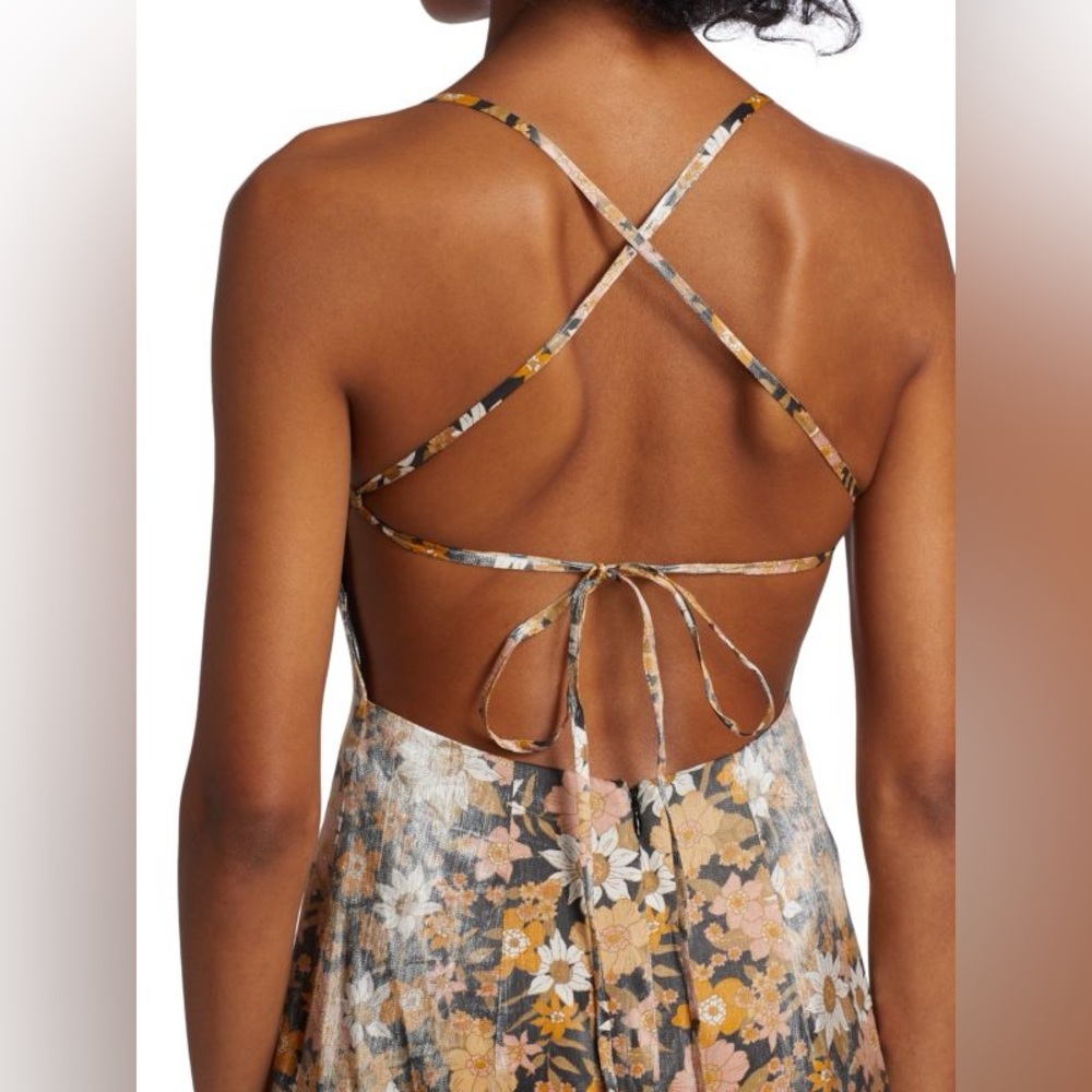 NWT Rumer Paloma Floral Ruched Mini Dress - Picture 4 of 10